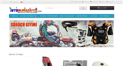 Desktop Screenshot of isteburadayiz.com