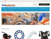 Tablet Screenshot of isteburadayiz.com